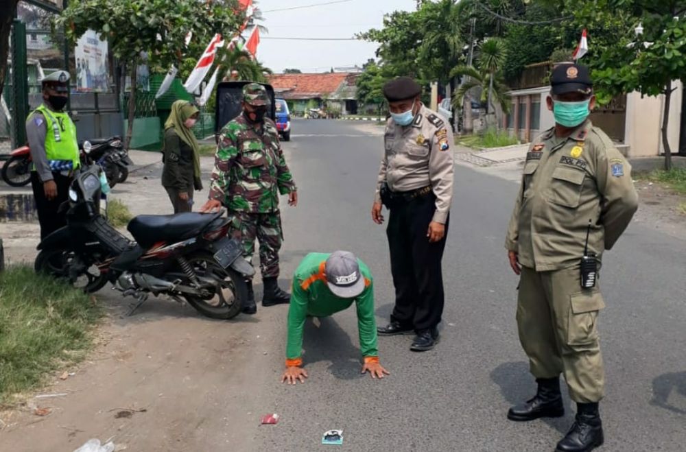 Masyarakat yang tidak patuh aturan akan di tindak tegas