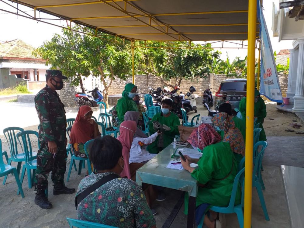 Forkopimda Tlanakan Bersama Puskesmas Gelar Gerai Vaksin Terpadu