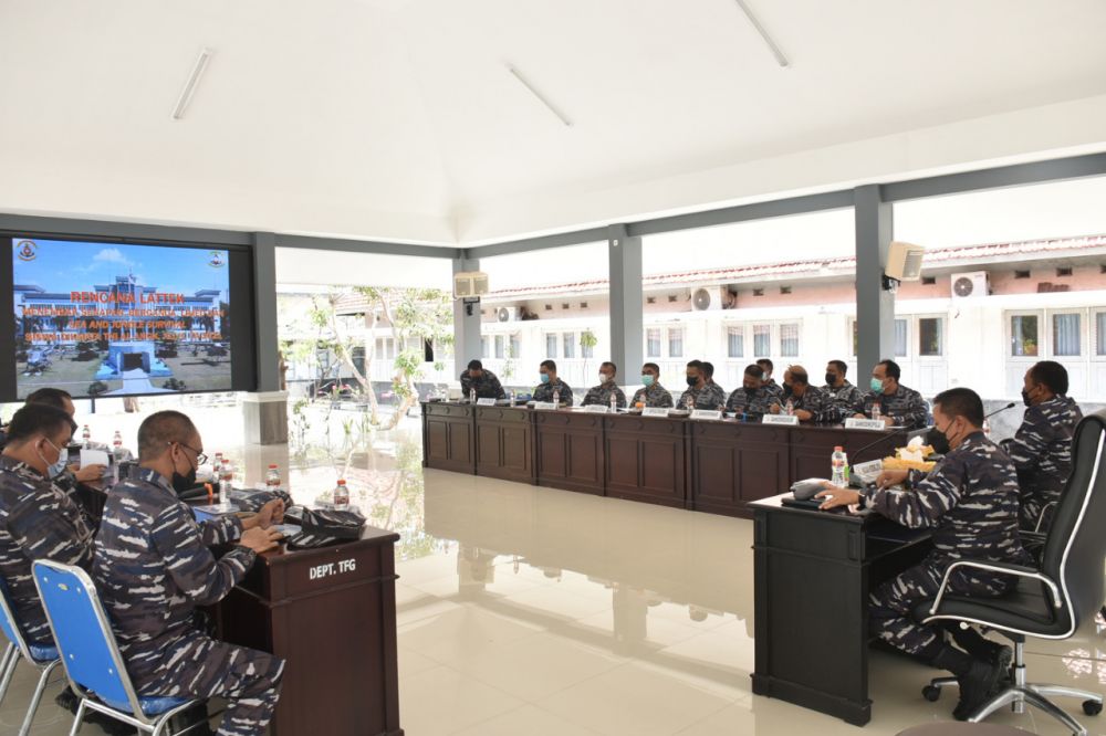 Dankodiklat Terima Paparan Rencana Lattek Berganda Siswa Dikmata XLI/1