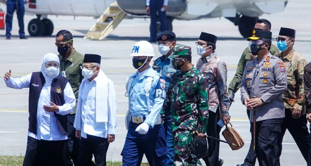 Kunker Wapres RI di Jatim Didampingi Forkopimda