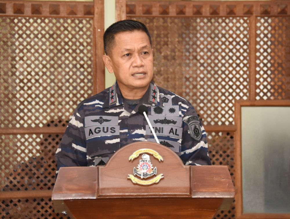 Wadan Kodiklatal Laksamana Muda TNI Agus Hariadi
