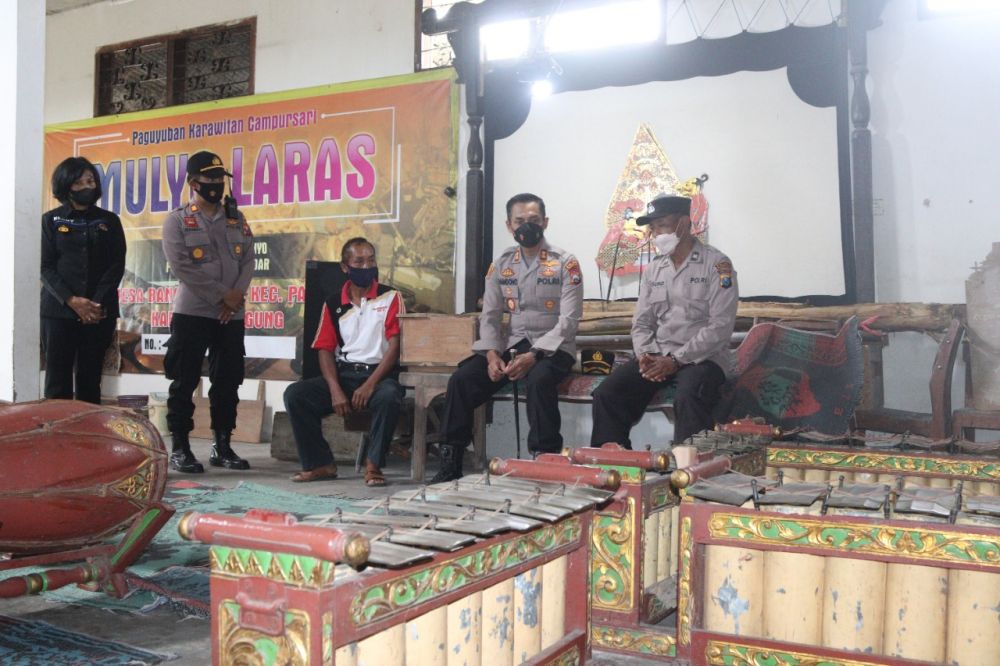 Aiptu Guritno, Ki Dalang Polsek Pakel Tulungagung Membangun Masjid