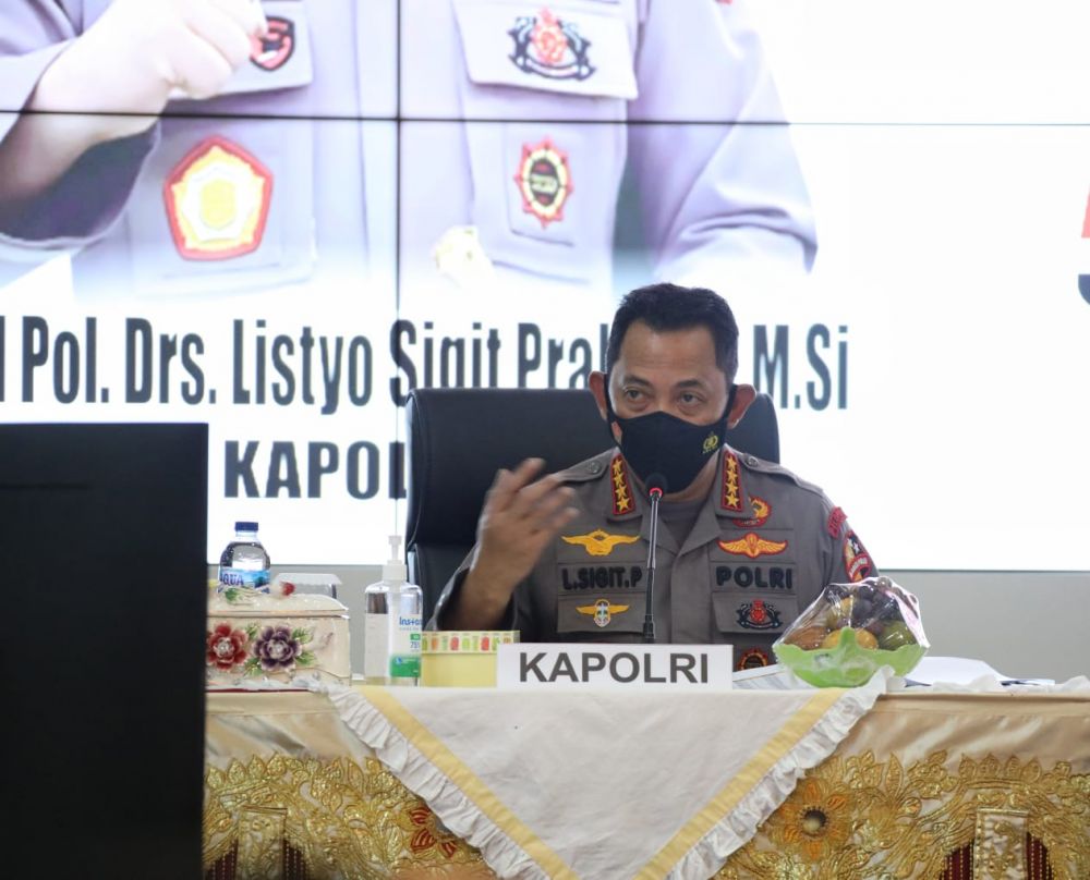 Kapolri Jenderal Polisi Listyo Sigit Prabowo