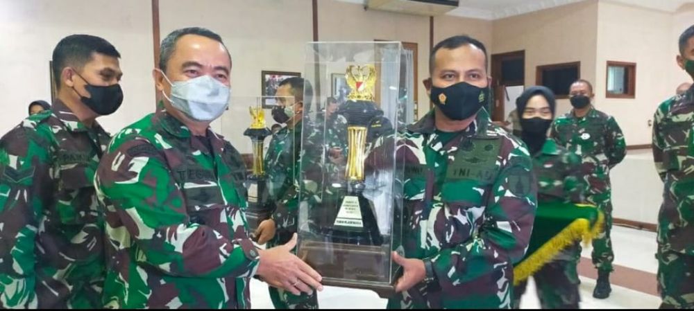 Kodim Tipe A 0830/SU raih juara 2 Binter tingkat Nasional