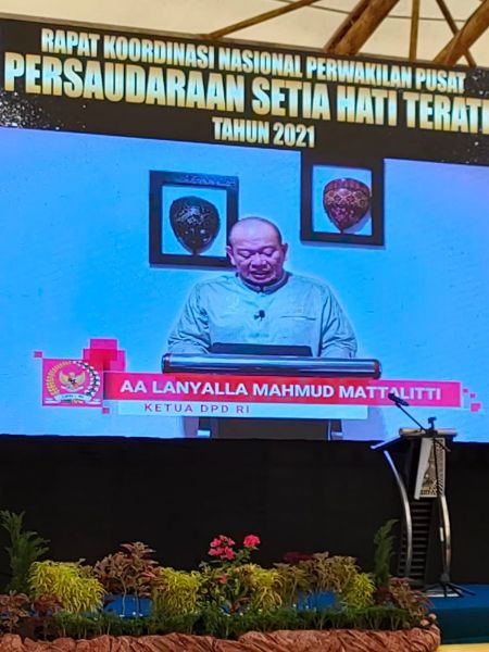 LaNyalla: Falsafah Kehidupan PSHT Harus Diamalkan, 1 Abad Terate Emas