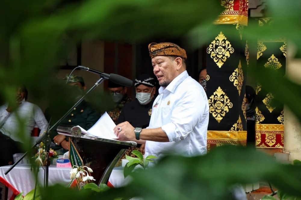 Ketua DPD RI AA LaNyalla Mahmud Mattalitti