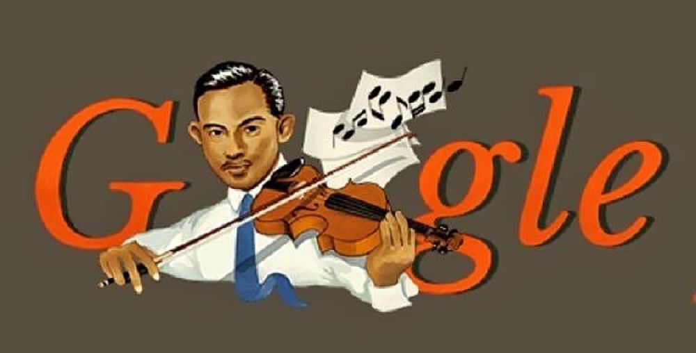 Ismail Marzuki dalam Google Doodle