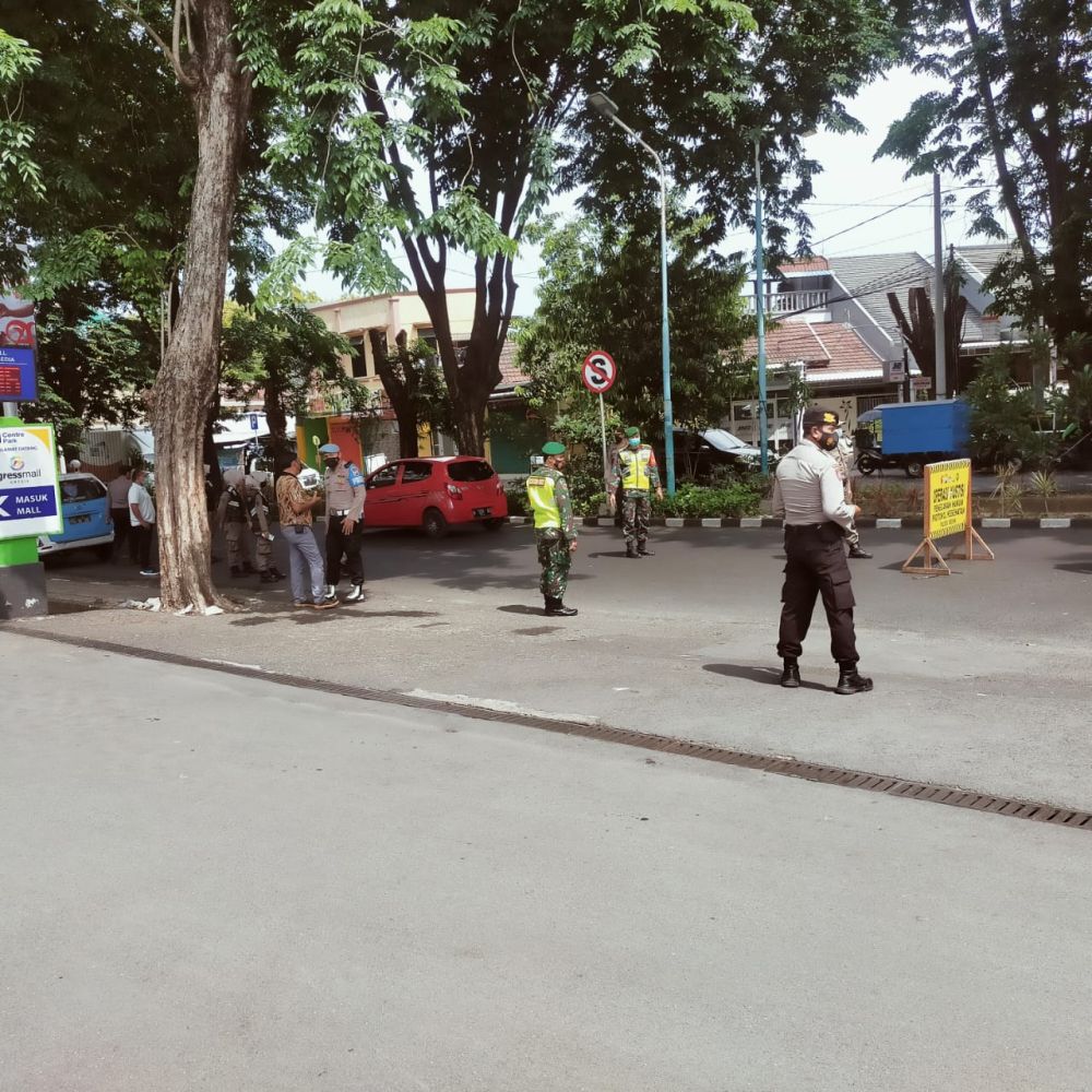 Kota Pudak Terus Gelar Ops Yustisi PPKM Disiplin Prokes