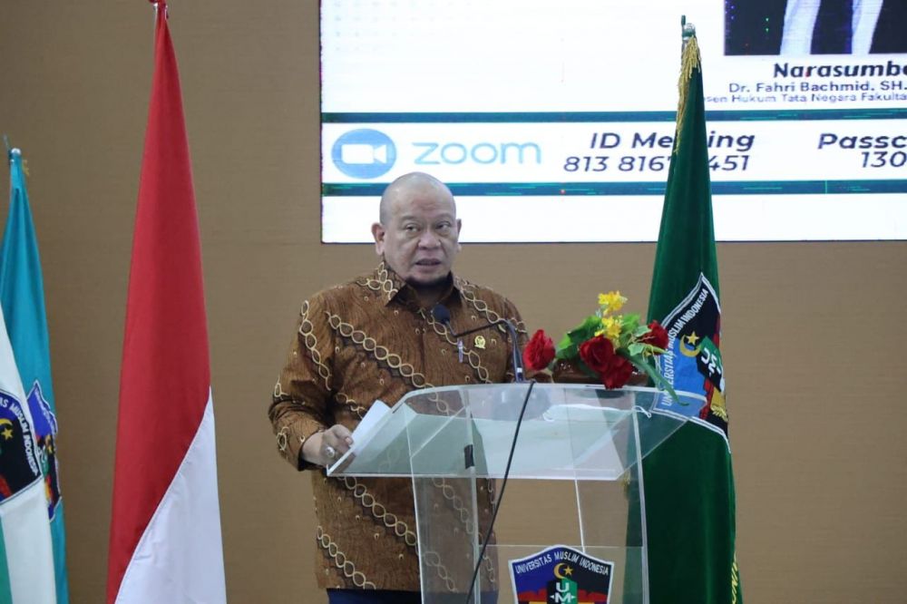 Ketua DPD RI AA LaNyalla Mahmud Mattalitti