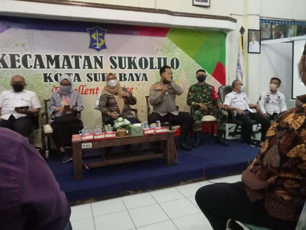 Cangkruan Bareng Tiga Pilar Kecamatan Sukolilo Bangun Sinergitas