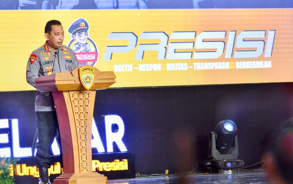 Kapolri: SDM Harus Jadi Koki Ciptakan Kompetensi Nilai Etika Personil