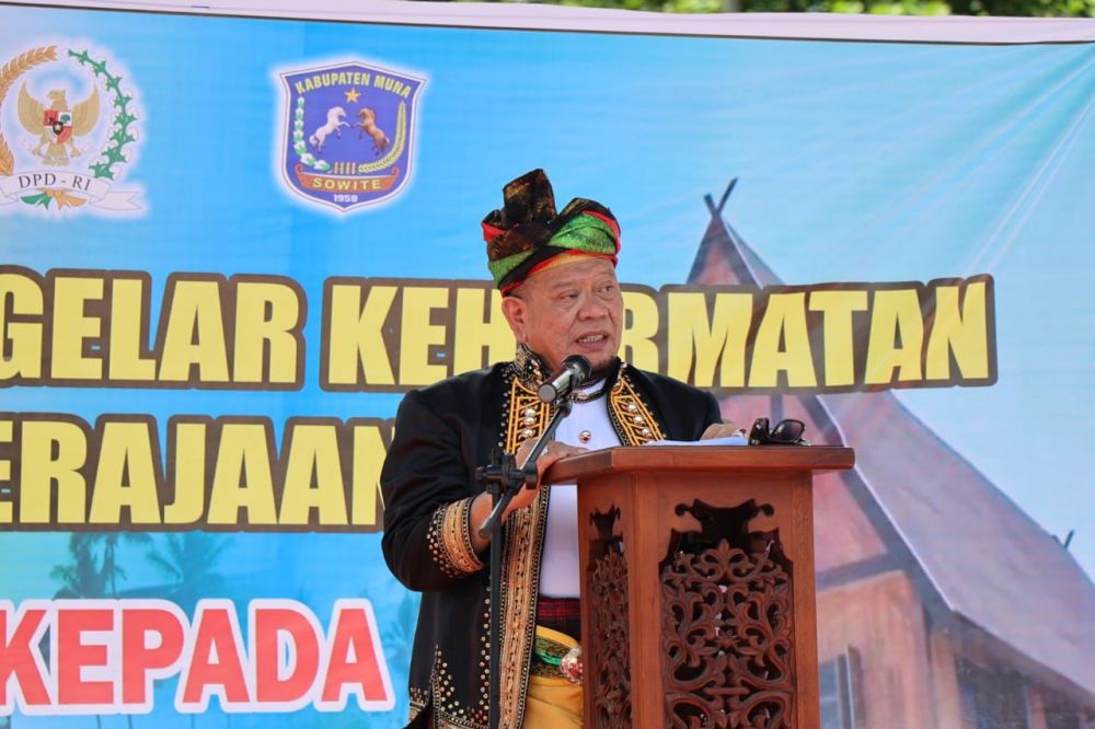 Ketua DPD RI AA LaNyalla Mahmud Mattalitti