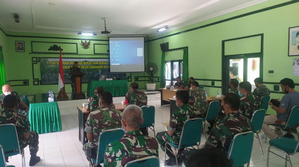 Dandim 0830/SU membuka kegiatan Sun Renja