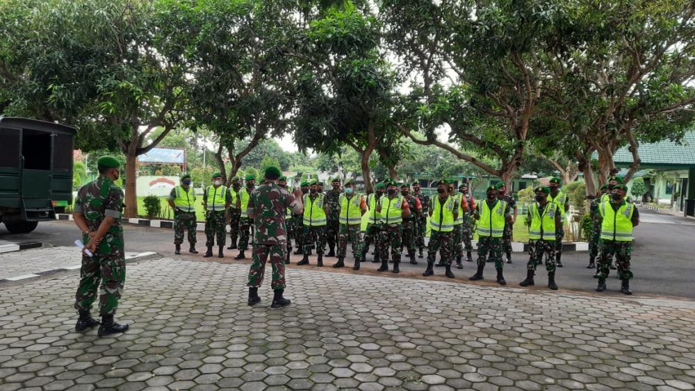 Kodim 0826 Pamekasan gelar Apel Persiapan pengamanan Pilkades Sumenep