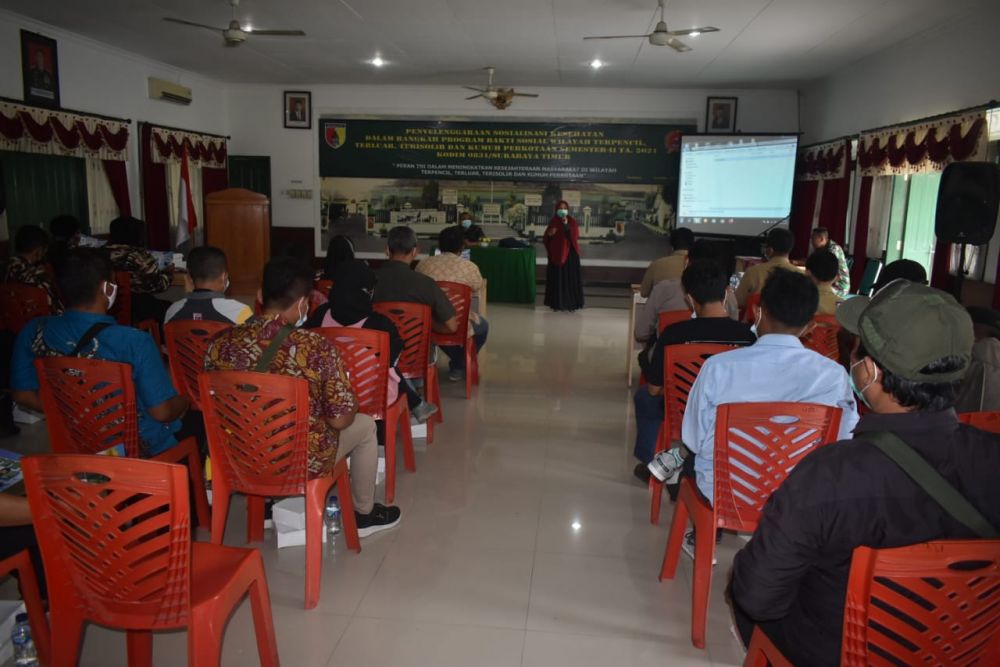 Kodim Tipe A 0831/ST edukasi warga terkait Stunting pada anak