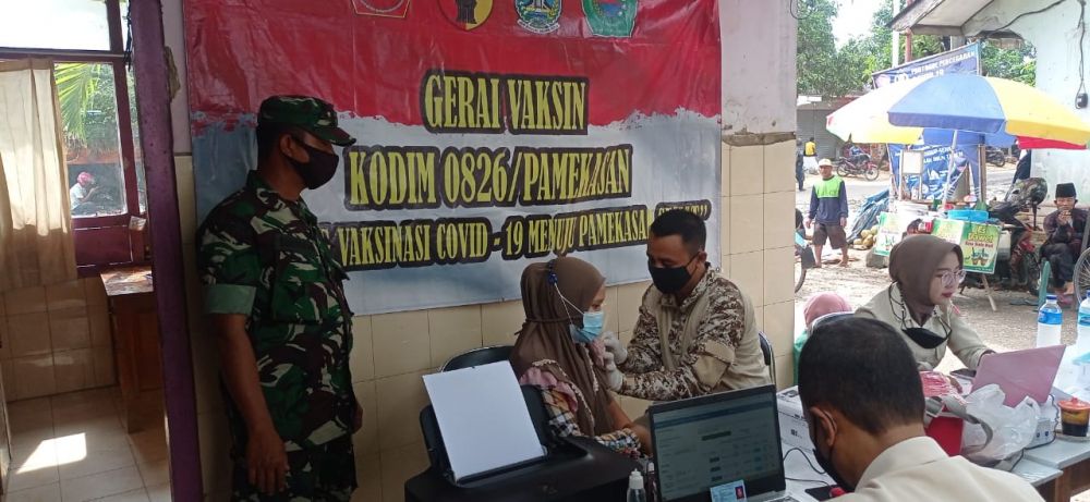 Kodim 0826 Pamekasan genjot capaian vaksinasi