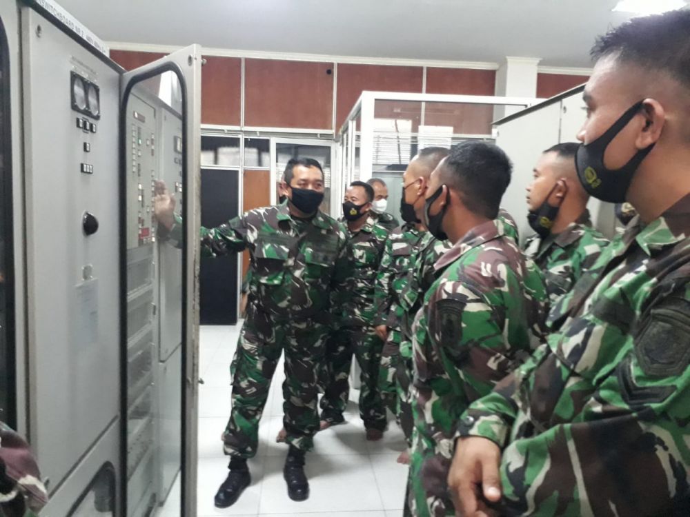 Siswa Diktukba angkatan LII Pusdiktek Lattek Sisdalsin