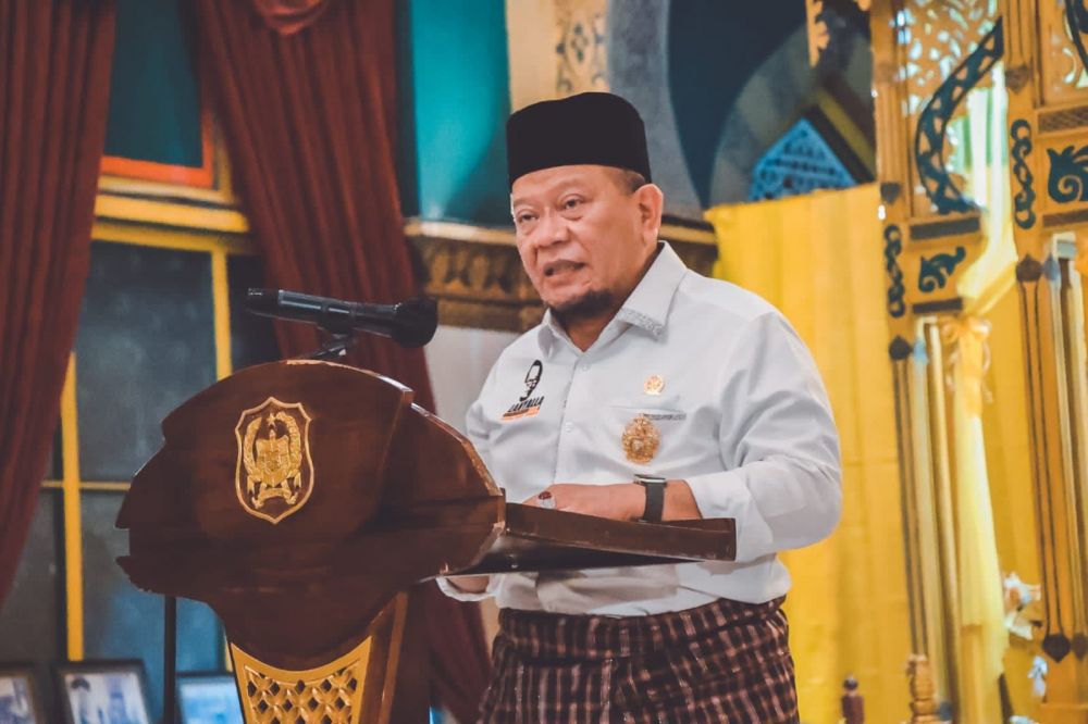 Ketua DPD RI AA LaNyalla Mahmud Mattalitti