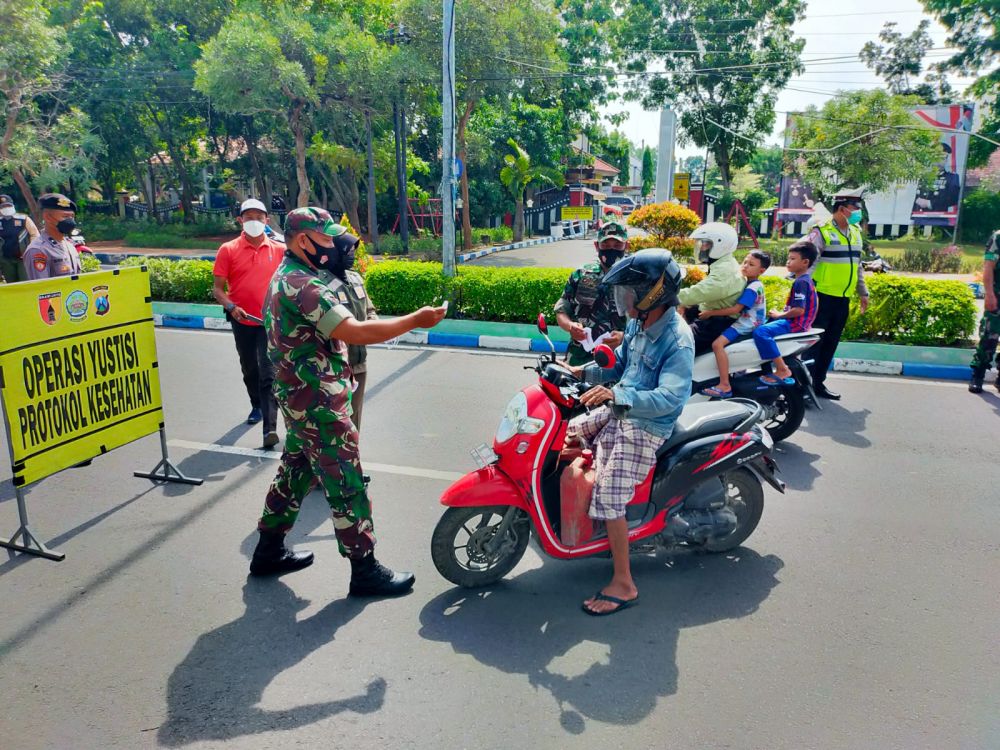 Ops Yustisi Sebagai Upaya Preventif Cegah Cluster Baru di Bangkalan