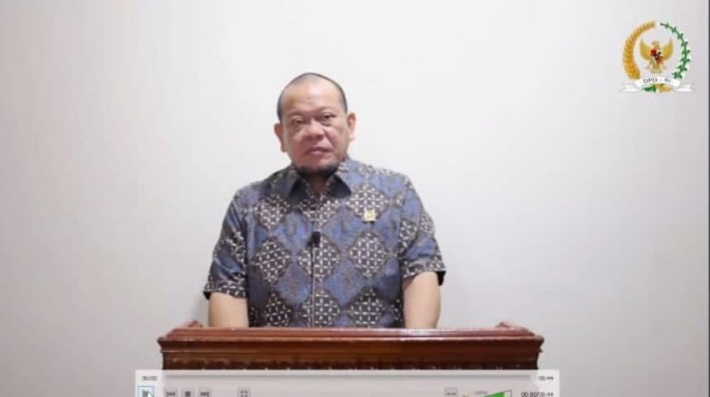 Ketua DPD RI AA LaNyalla Mahmud Mattalitti