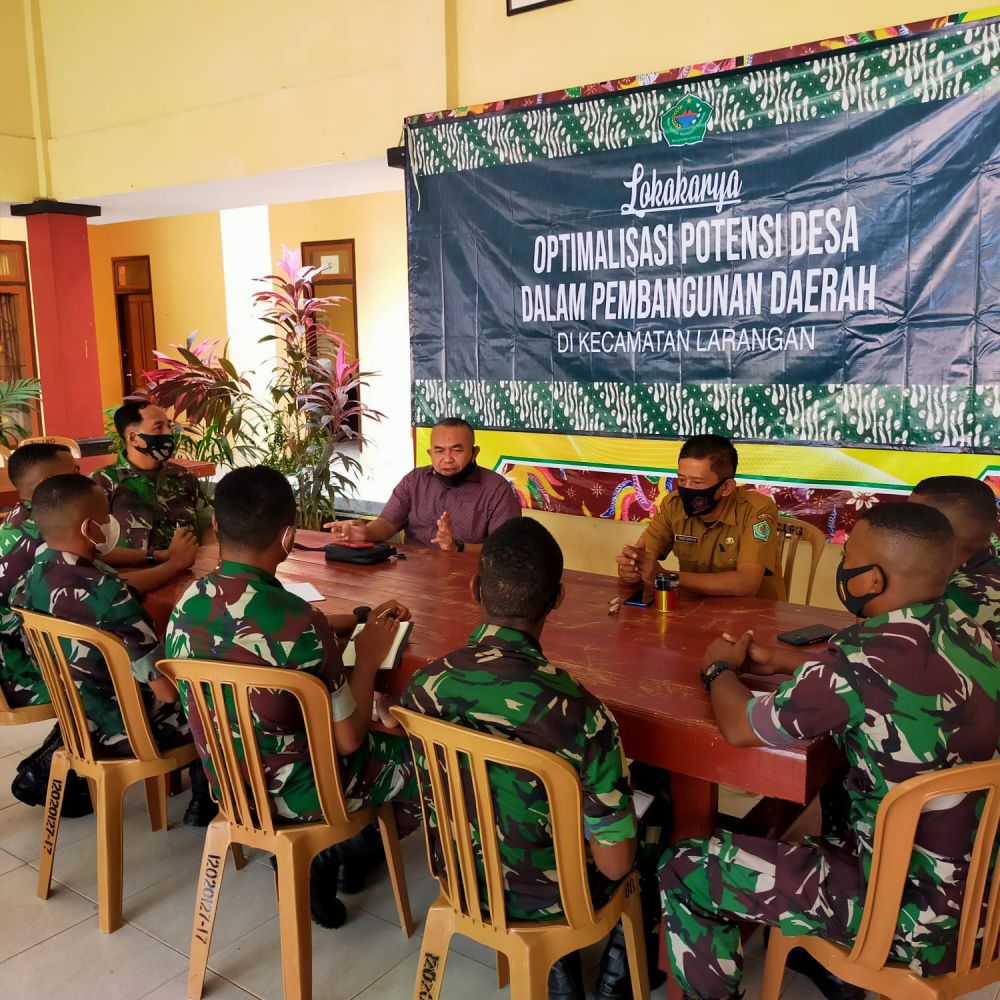 Camat Larangan sambut kehadiran 12 Ba Otsus Papua