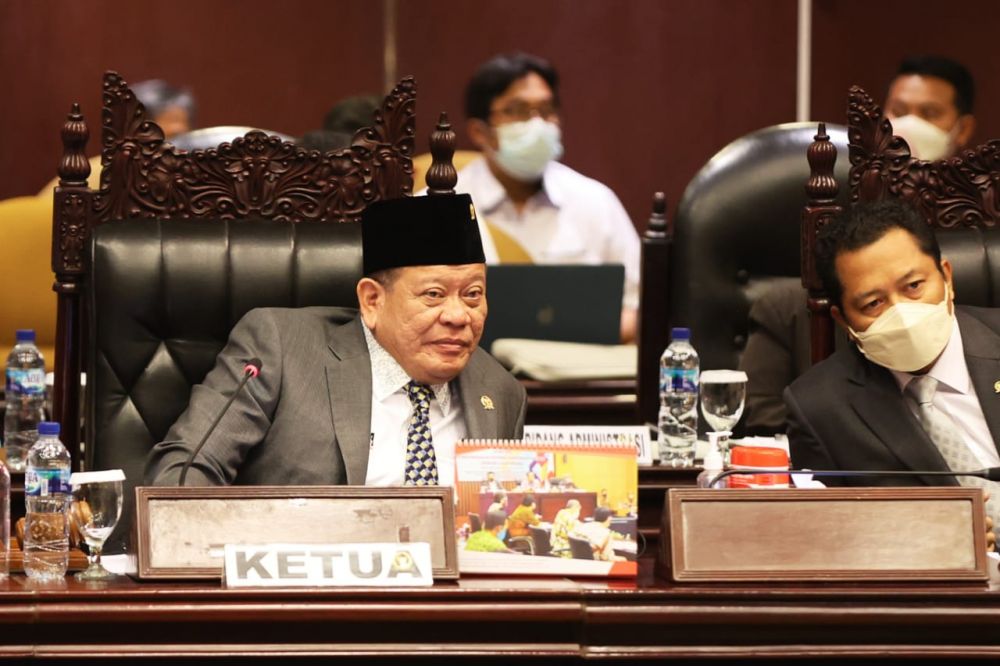 Ketua DPD RI AA LaNyalla Mahmud Mattalitti