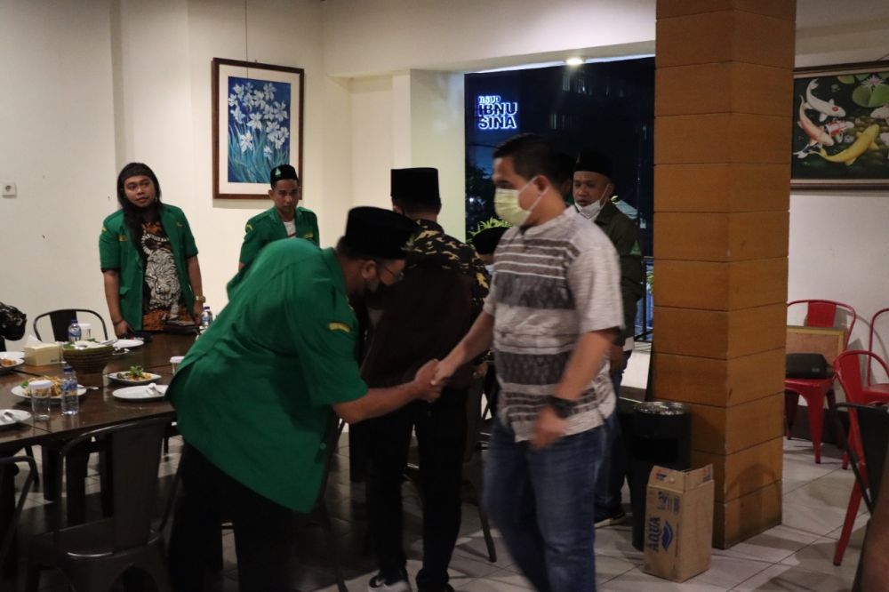 Polres Gresik Bersinergi dengan GP Ansor Jaga Kamtibmas
