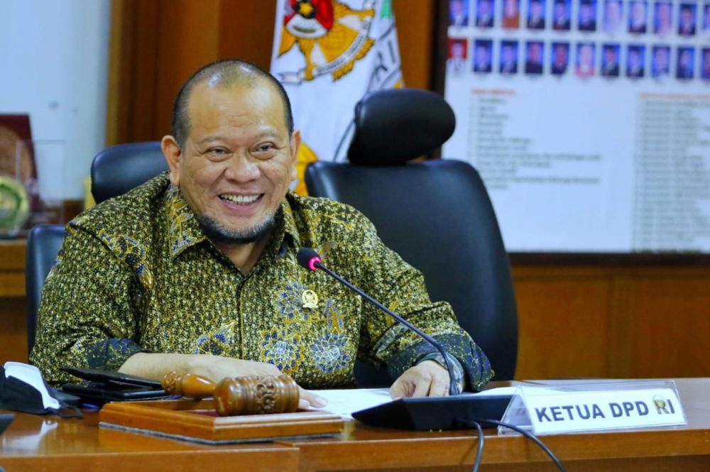 Ketua DPD RI AA LaNyalla Mahmud Mattalitti