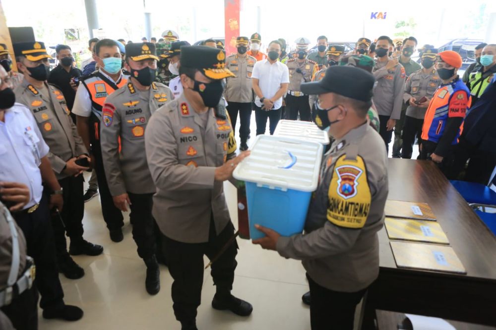 Irwasum Polri Tinjau Prokes, Pengamanan di Tempat Ibadah dan Stasiun