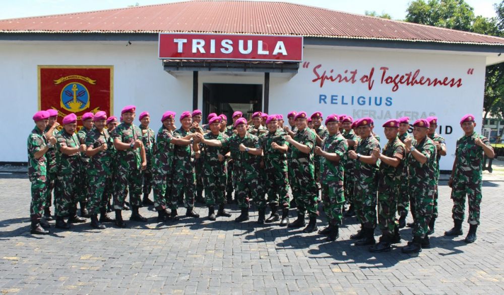 Danpuslatmar Kodiklatal pimpin upacara Sertijab 3 Dansatlat