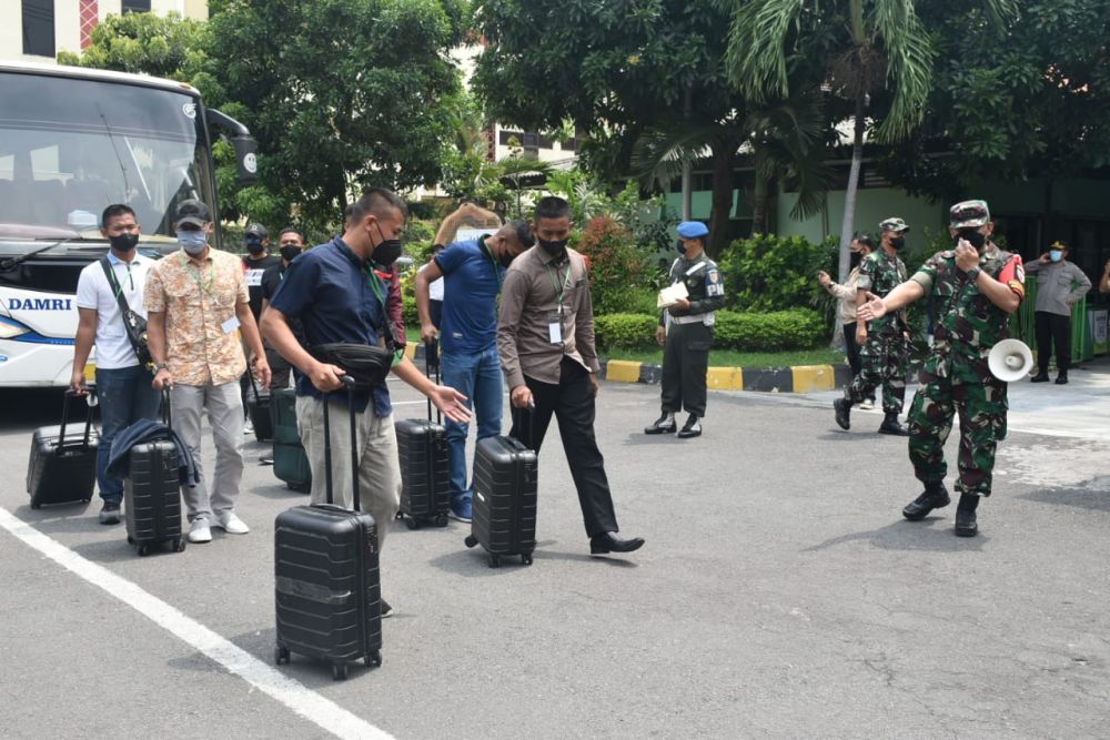 Kodim tipe A 0831/Surabaya Timur lakukan gladi bersih