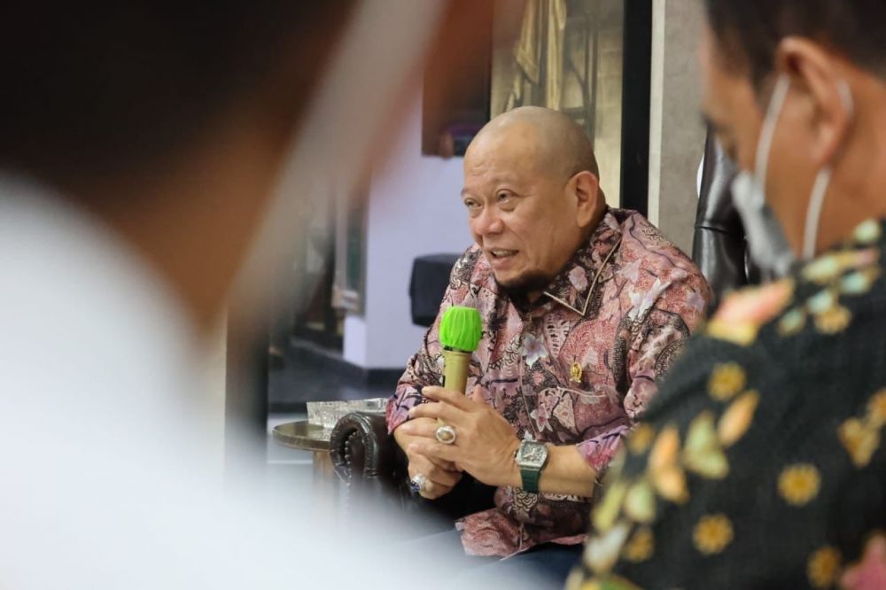 Ketua DPD RI AA LaNyalla Mahmud Mattalitti