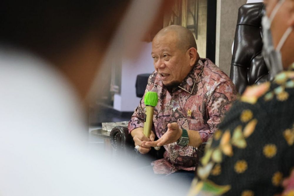 Ketua DPD RI AA LaNyalla Mahmud Mattalitti