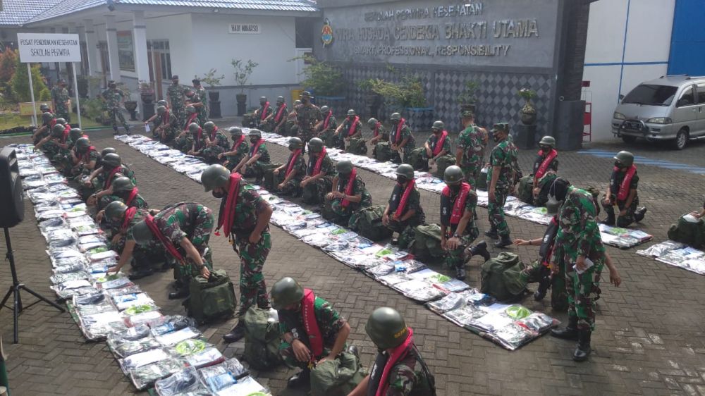 Dikmapa angkatan XXVlll ikuti Lattek Wira Jala Yudha