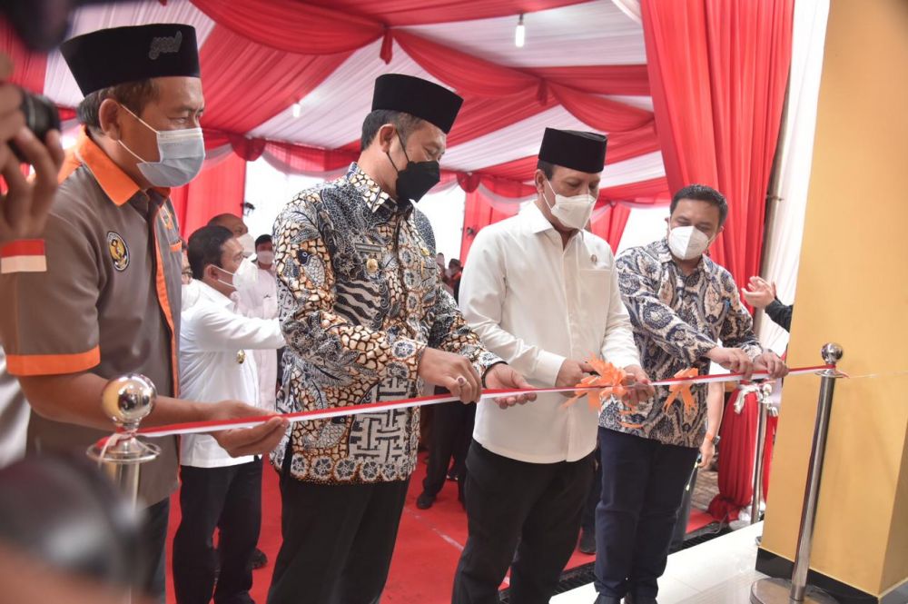 Kepala BNPT Resmikan Rusun Yayasan Lingkar Perdamaian Didampingi Kapolres Lamongan