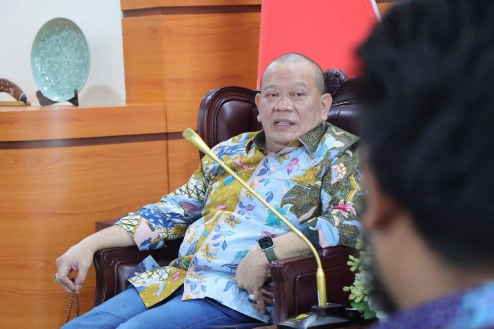 Ketua DPD RI AA LaNyalla Mahmud Mattalitti
