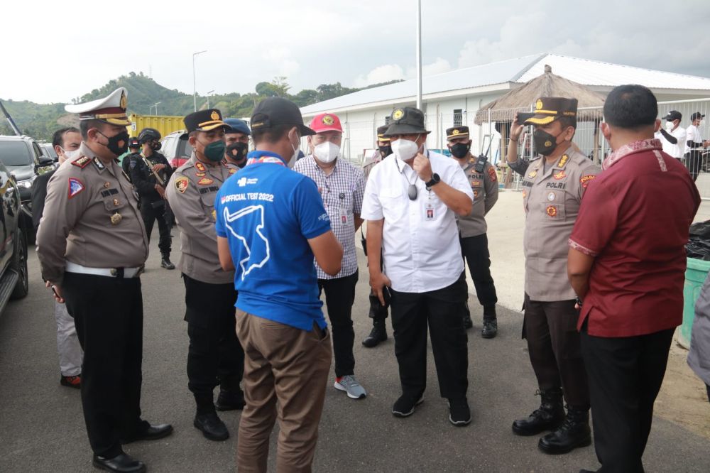 Kompolnas RI cek persiapan kegiatan Race MotoGP di Mandalika 