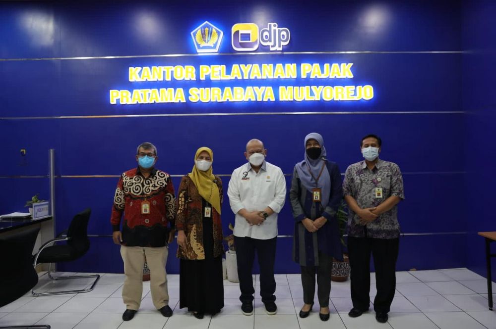 Ketua DPD RI Ajak Wajib Pajak Laporkan SPT Tahunan, Datangi KPP Pratama Mulyorejo Surabaya