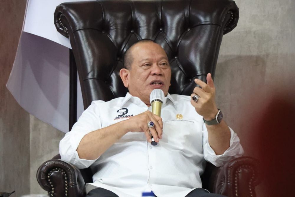 Ketua DPD RI AA LaNyalla Mahmud Mattalitti 