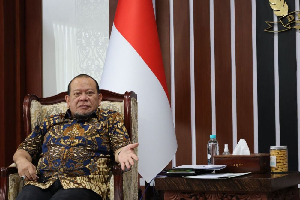Ketua DPD RI AA LaNyalla Mahmud Mattalitti 