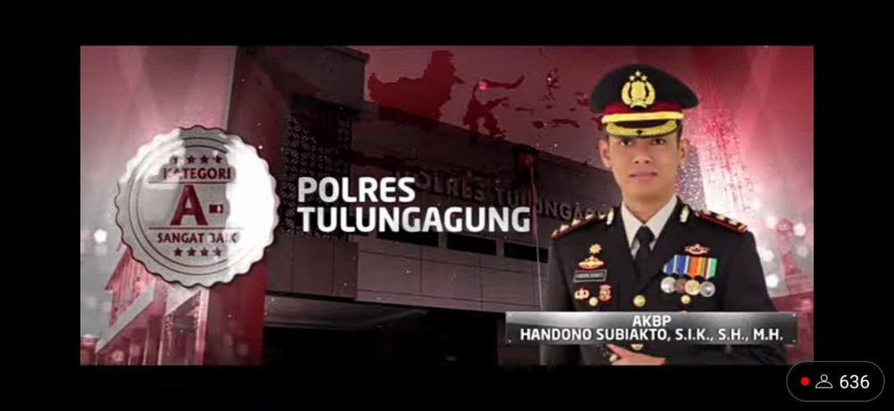 Polres Tulungagung terima penghargaan dari KemenPAN-RB dalam evaluasi pelayanan Prima