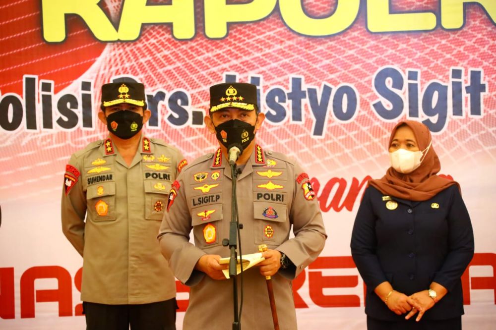 Kapolri Kejar Target Akselerasi Vaksin Booster Jelang Ramadhan