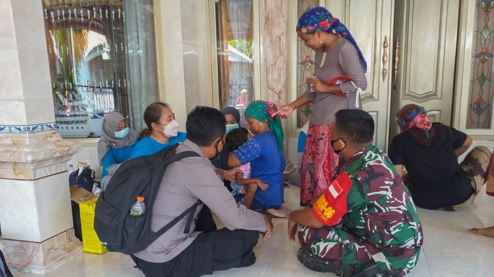 Polres Probolinggo Kota Gelar Vaksin Covid-19 dan Tetanus Difteri ke Pelajar SD