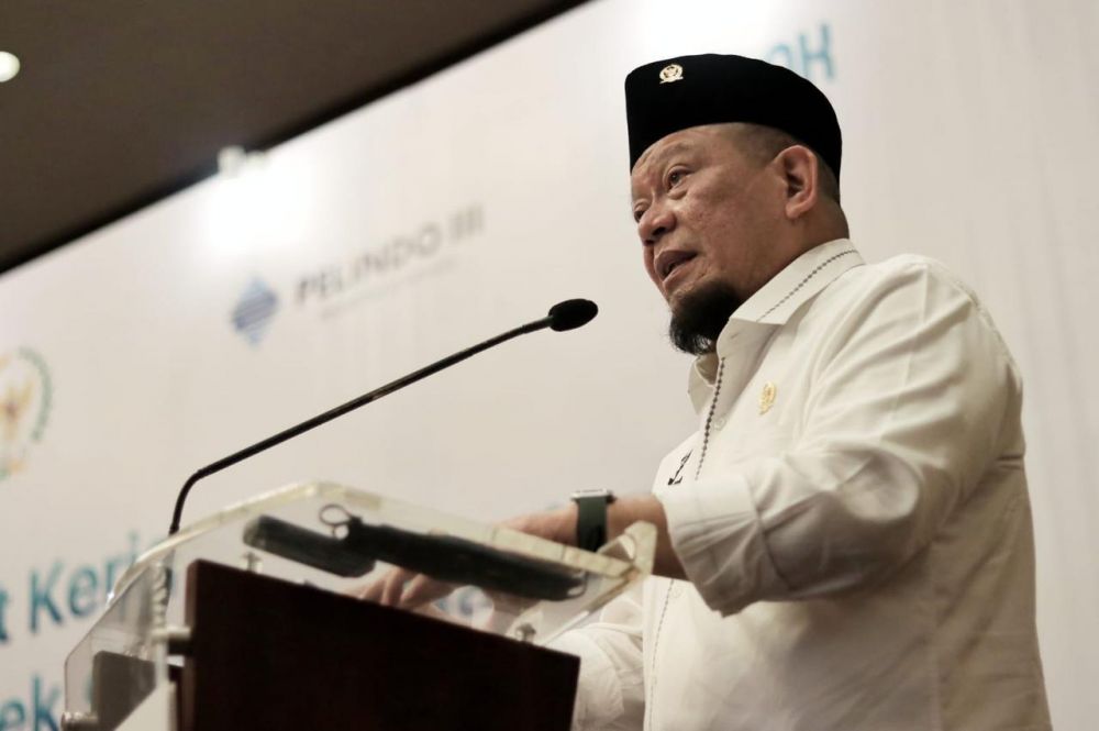 Ketua DPD RI AA LaNyalla Mahmud Mattalitti 
