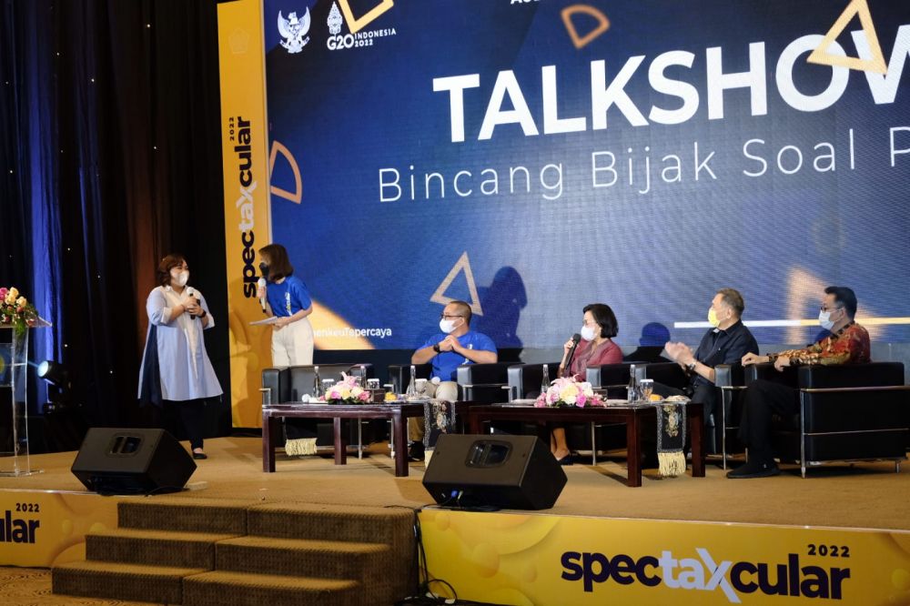 DJP saat gelar Talkshow saat Kampanyekan pajak
