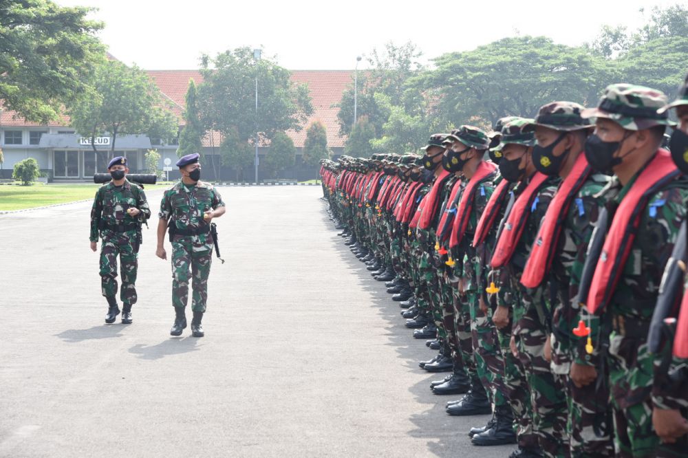 Dankodikdukum Kodiklatal Laksma TNI Budi Raharjo saat membuka Diksargolan