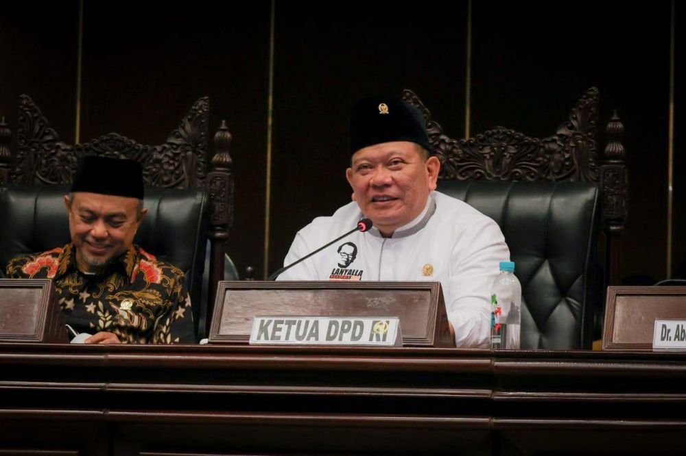 Ketua DPD RI AA LaNyalla Mahmud Mattalitti 