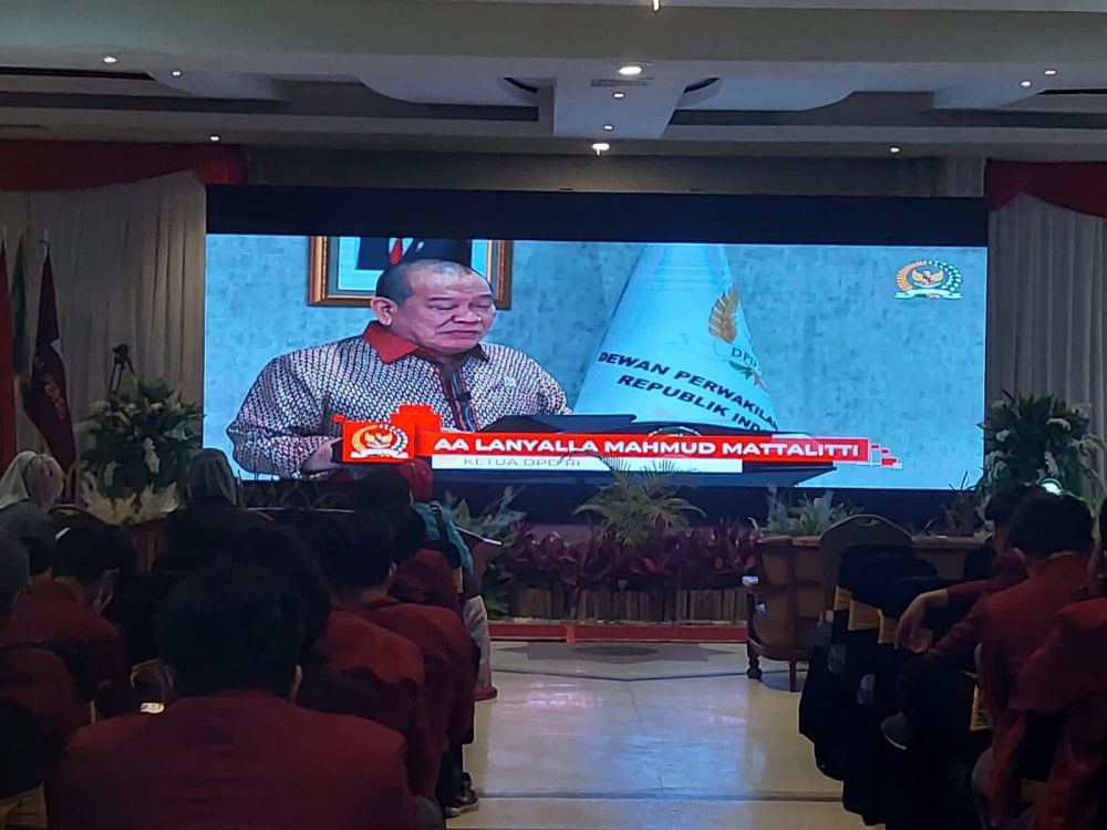 Ketua DPD RI AA LaNyalla Mahmud Mattalitti 