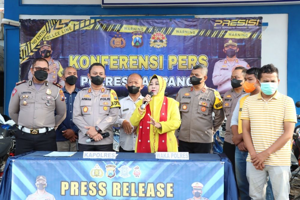 Polres Sampang Amankan 40 Ranmor di Arena Balap Liar, Jelang Bulan Ramadhan