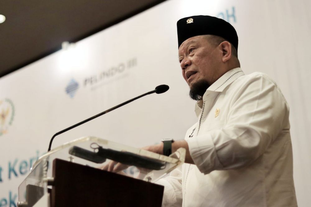Ketua DPD RI AA LaNyalla Mahmud Mattalitti 